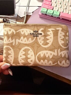 Coach Rexy x Guang Yu collab wristlet